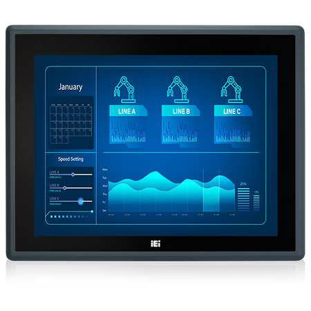 PPC-F15D-ULT5-C/4G/PC - Bezwentylatorowy komputer panelowy