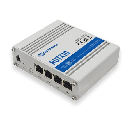 RUTX10 - Przemysłowy router Ethernet z WiFi