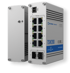 TSW200 - Przemysłowy Ethernet Switch z PoE i SFP
