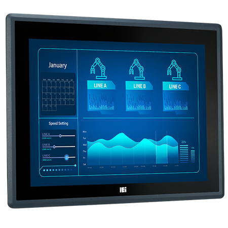 PPC-F15D-ULT5-C/4G/PC - Bezwentylatorowy komputer panelowy