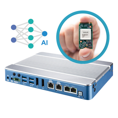 ABP-3000 AI - Bezwentylatorowy BOX PC z AI