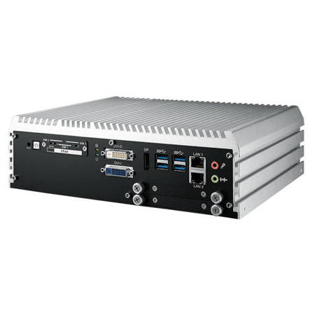 ECS-9280 - Bezwentylatorowy komputer przemysłowy z 8x PoE+