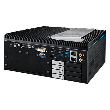 ECX-2400F AI-PQ - Przemysłowy BOX PC z Akceleratorem AI