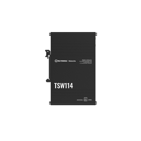 TSW114 - 5-portowy Ethernet Switch DIN rail